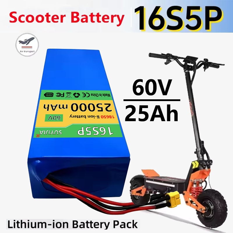 Oplaadbare De Iones De Litio 6 - 60V 30Ah Electric Scooter Battery recensie en prijs